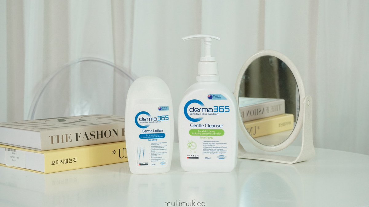 mumhuki's tweet photo. ผิวแพ้ง่ายมามุงตรงนี้เลย อยากแนะนำคู่หูกู้ผิวของ #Derma365 เพราะหลังจากที่ใช้มาสักระยะคือผิวแข็งแรงขึ้นมากกกก ที่เห็นชัดๆเลยก็คือผิวหน้า ชุ่มชื้นขึ้น สิวจากการใส่แมสก์ก็ลดลง อย่างแรกทำความสะอาดผิวหน้าและตัวด้วยคลีนเซอร์ หลังจากนั้นก็ทาโลชั่นตามเลย #365หน้าไม่แพ้ #ใช้จริงรีวิวจริง https://t.co/cMcKKYCeib