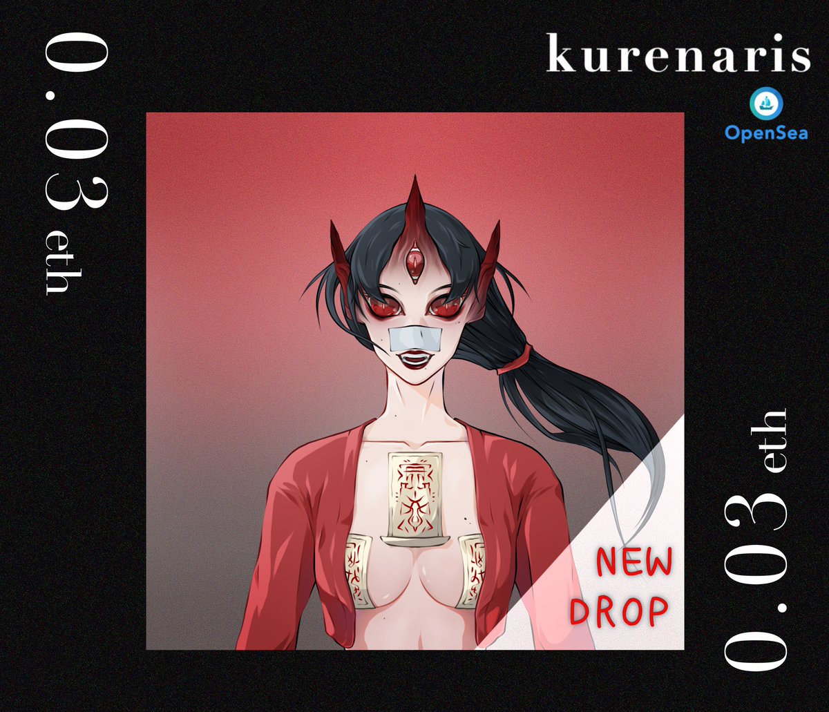 kraben_bin's tweet photo. 🩸🩸🩸 new drop 🩸🩸🩸
🥀♥️Aka in “Kuranaris” 🔥collection

—— 0.03 ETH ——

https://t.co/VTVnvXU1Lk

🔻🔻🔻visit my collection🔻🔻🔻

https://t.co/UNDCwWVaUC

#nft #NFTCommmunity #NFTCommumity #NFTTHAILAND #NFTartwork #NFT https://t.co/oYzP8inngs