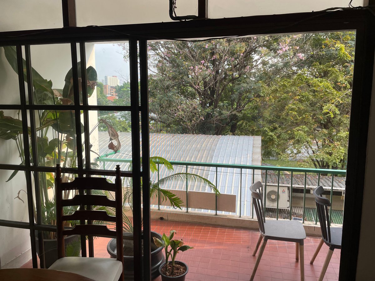 sayfun's tweet photo. Snooze, Spooky, and myself are looking for a roomie in #BKK. You know us from Twitter -  so if you know anyone who fits our style, let us know :-) 3BR, 120+ Sqm, downtown yet quiet. Thx 🙏 #bangkok #roommate #FBsucks https://t.co/r2GRUim2Hf