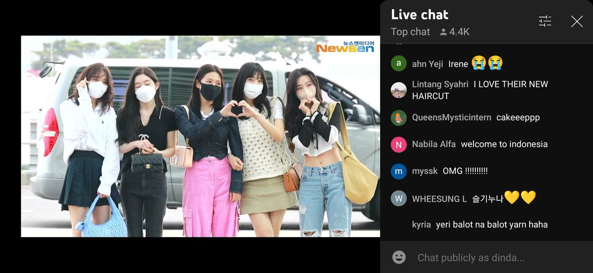 chaewon's gf tweet media