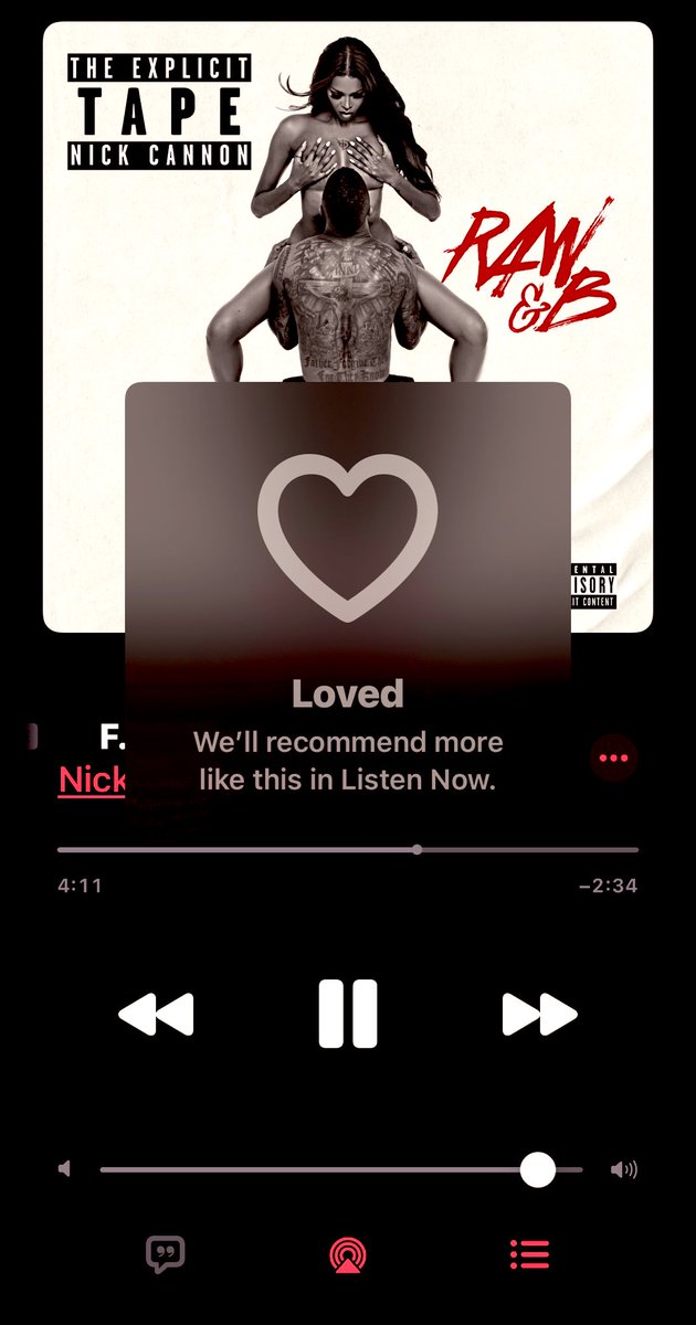 Inaper7ectworld's tweet photo. #NowPlaying @NickCannon featuring @4everBrandy F.A.I.T.H.F.U.L #RawnB ✨
https://t.co/qC9yocrlSR https://t.co/oKJQLkRC6a
