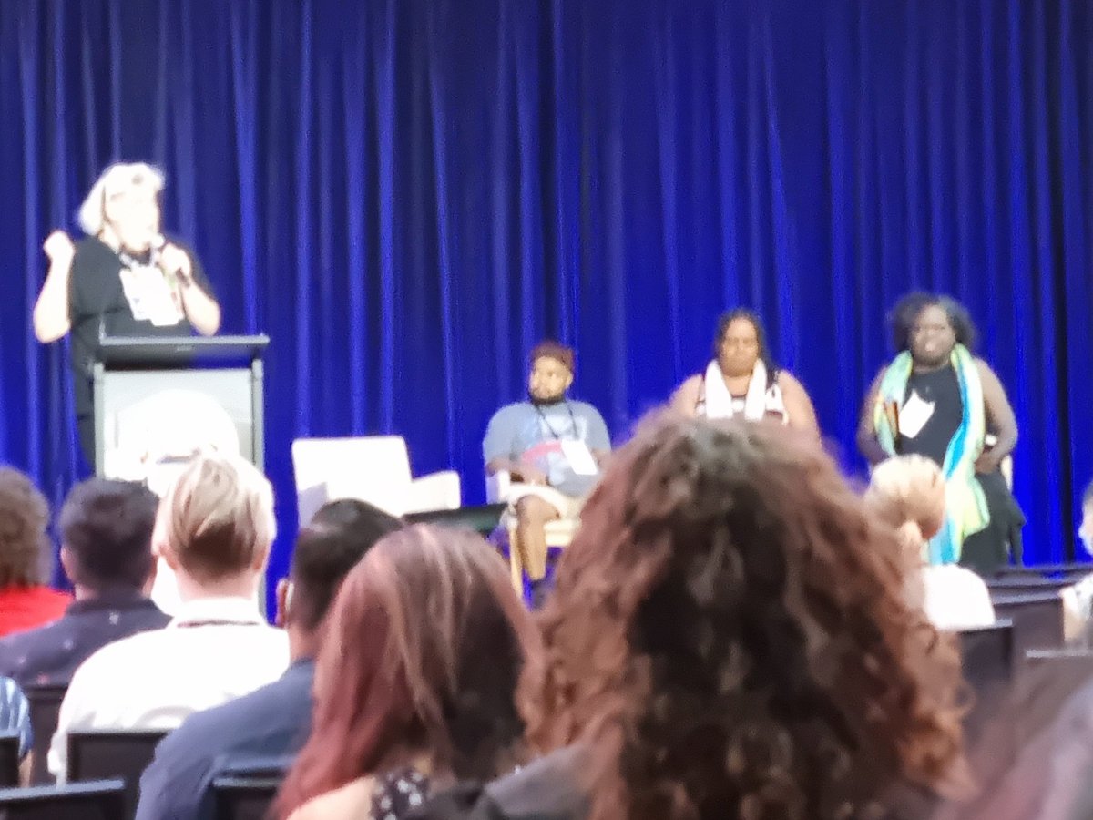 LGBTIQ_DocDir's tweet photo. We're accepted in our community as we are

We want to transition on Country, but you are sent to a white service, usually in the capital cities

Shona (MadB), Community panel discussion
@auspathorg #auspath2022 https://t.co/ymwCSi3m3s