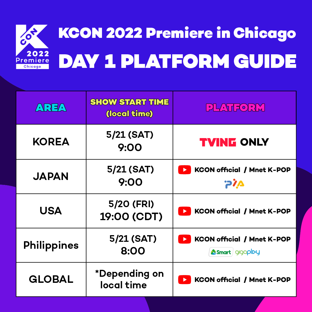 KCON official on Twitter "[KCON Chicago] KCON 2022 Premiere in Chicago