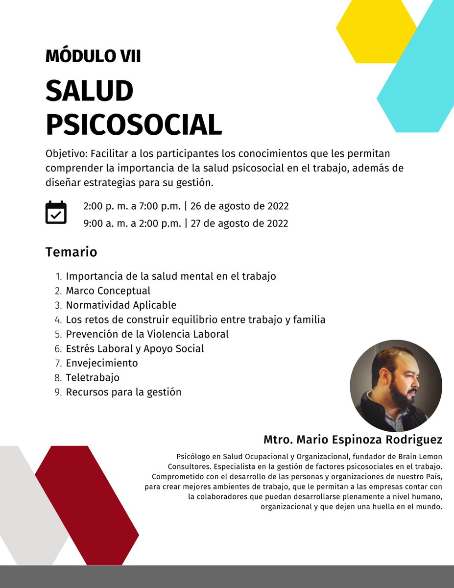 ConsultoriaDt's tweet photo. Conoce más de los expertos que estarán compartiendo contigo sus experiencias y conocimientos en el Diplomado en Gestión del Capital Humano - https://t.co/ABRjLlQwQY https://t.co/Iuo9HbuLt1