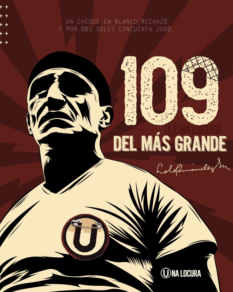 UnaLocura1924's tweet photo. De Hualcará para el Perú y el mundo entero, nació el 'Cañonero', el jugador más grande que tuvo nuestro club. Por ello, hoy lo recordamos con el mismo cariño que él tuvo a nuestra camiseta.
¡Feliz 20 de Mayo!
#MesDeLolo
#109DelMásGrande
#UnDíaComoHoy
#DatosCremas https://t.co/c9BiyvhwhU