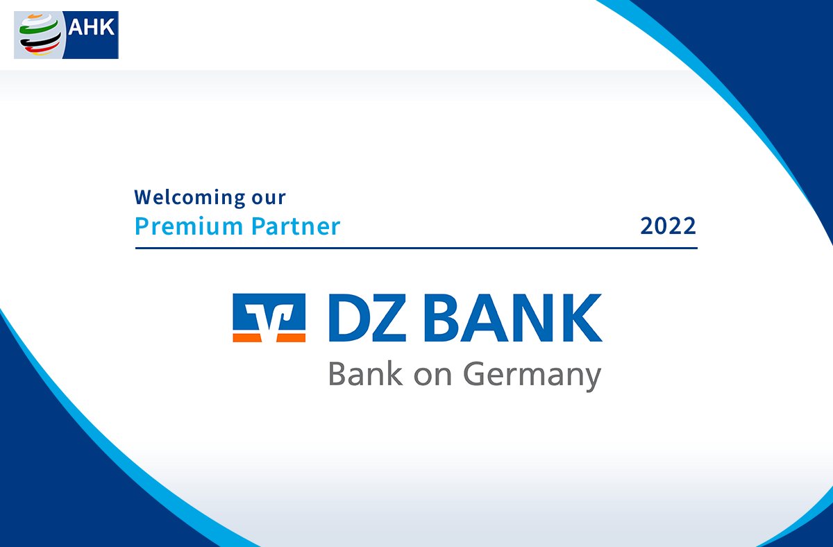 IndoGerman's tweet photo. Welcoming our Premium Partner of 2022 – DZ Bank.
#PartnerForIndoGermanTrade #PartnerForBusiness #PartnerForSuccess @dzbank https://t.co/1ylE0VJdAO