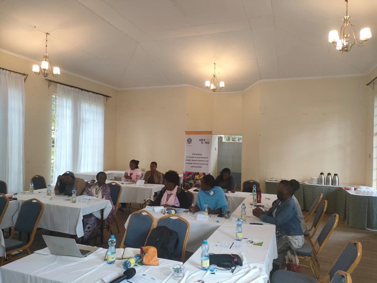 fidakenya's tweet image. In partnership with Awesome, FIDA-Kenya convened the Eastern Women Rights Organizations Networking Forum to strategize on approaches to eliminating #SGBV &amp;amp; enhance collaborations in ensuring that more women participate in leadership and governance. #projectAwesome #Claimourspace