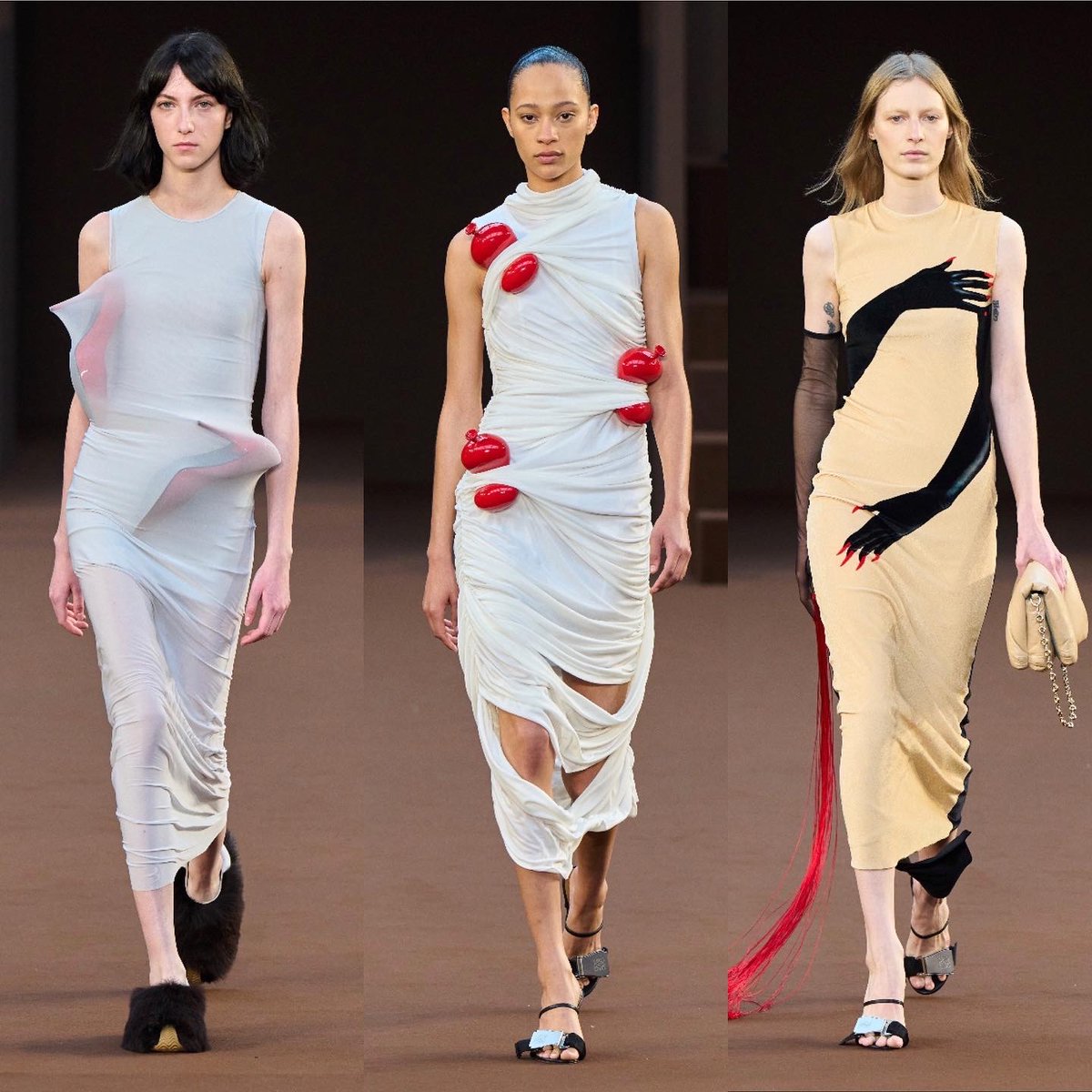 VitrinesProject's tweet photo. Before revealing the final NFTs series @vitrinesproject in collaboration with 3D artists based on one single selected look by brand, here’s a sneak peek of the full FW22 pre-selected looks during the curation phase.

@LoeweOfficial https://t.co/ORIGJAJeEt