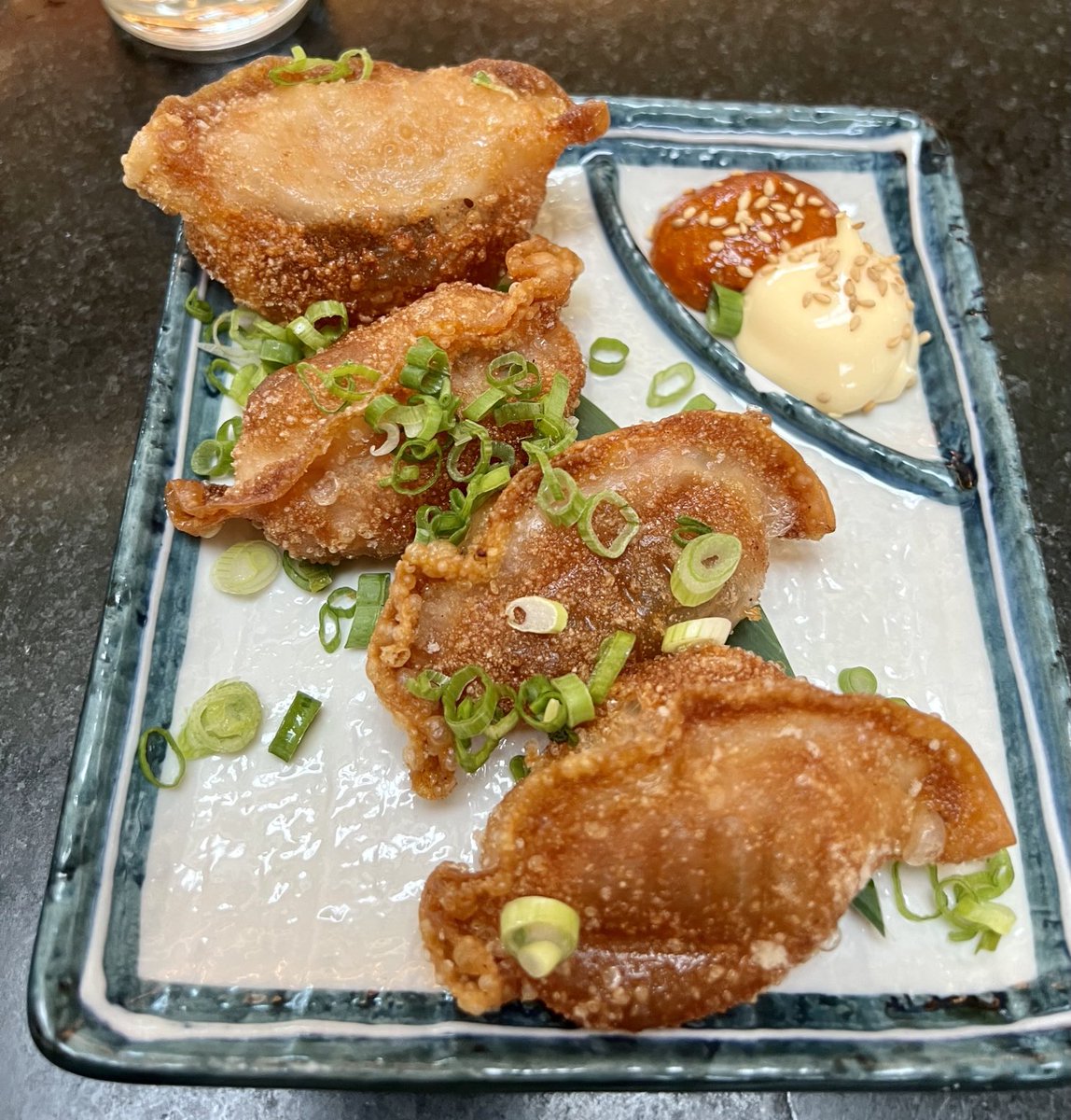 rivco's tweet image. Tonkotsu Tantanmen and Crispy Pork Gyoza at Afuri Los Angeles. We’ll worth a visit if you’re anywhere in SoCal or even if your in Virginia ⁦@noplasticshower⁩