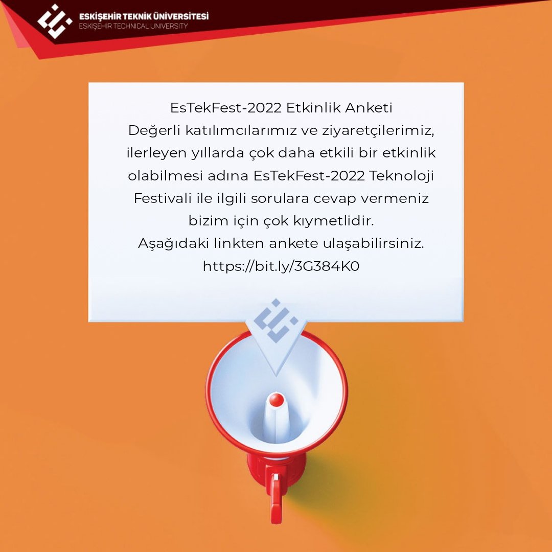 #estü
#eskisehirteknikuniversitesi
#innovasionforfuture