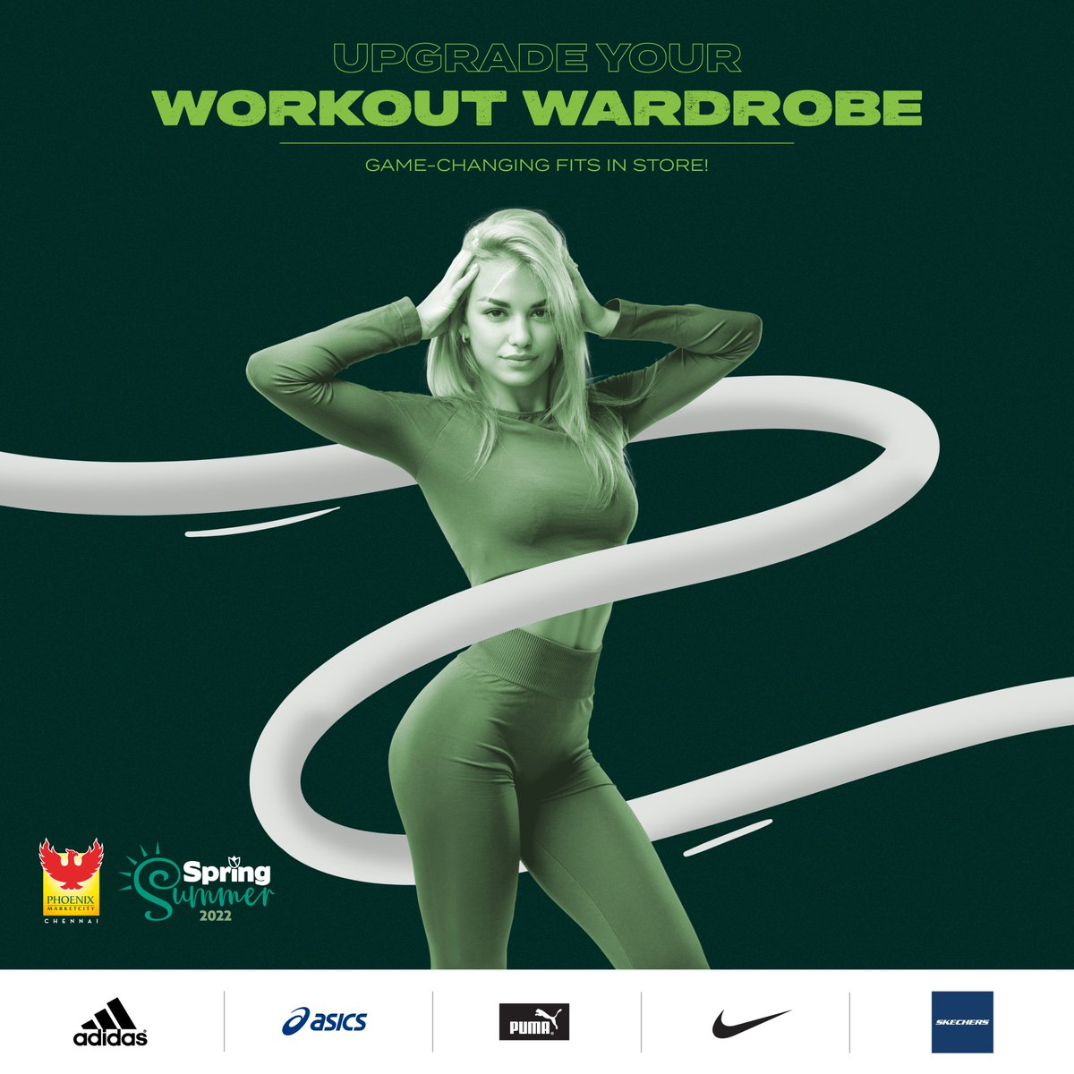 pmcchennai's tweet photo. Game changer fits available in your favourite stores, now!
Visit Phoenix Marketcity, to shop and upgrade your sportswear wardrobe.
#pmcc #phoenixmarketcity #phoenixmarketcitychennai #chennaishoppers #chennaiinfluencers #shopatphoenix #phoenixchennai #shopping https://t.co/GB6bxRS2sw