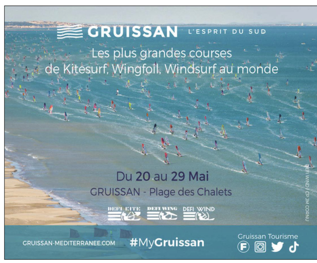 Mericjc's tweet photo. Gruissan, plage des Chalets, aujourd’hui hui, à 13 h, les 3 coups de la folle semaine de la glisse avec l,ouverture du Défi. KITE et ses 400 compétiteurs 🤙 #MyGruissan #gruissantourisme Occitanie Aude FFVOILE https://t.co/Fn05Cazzsg