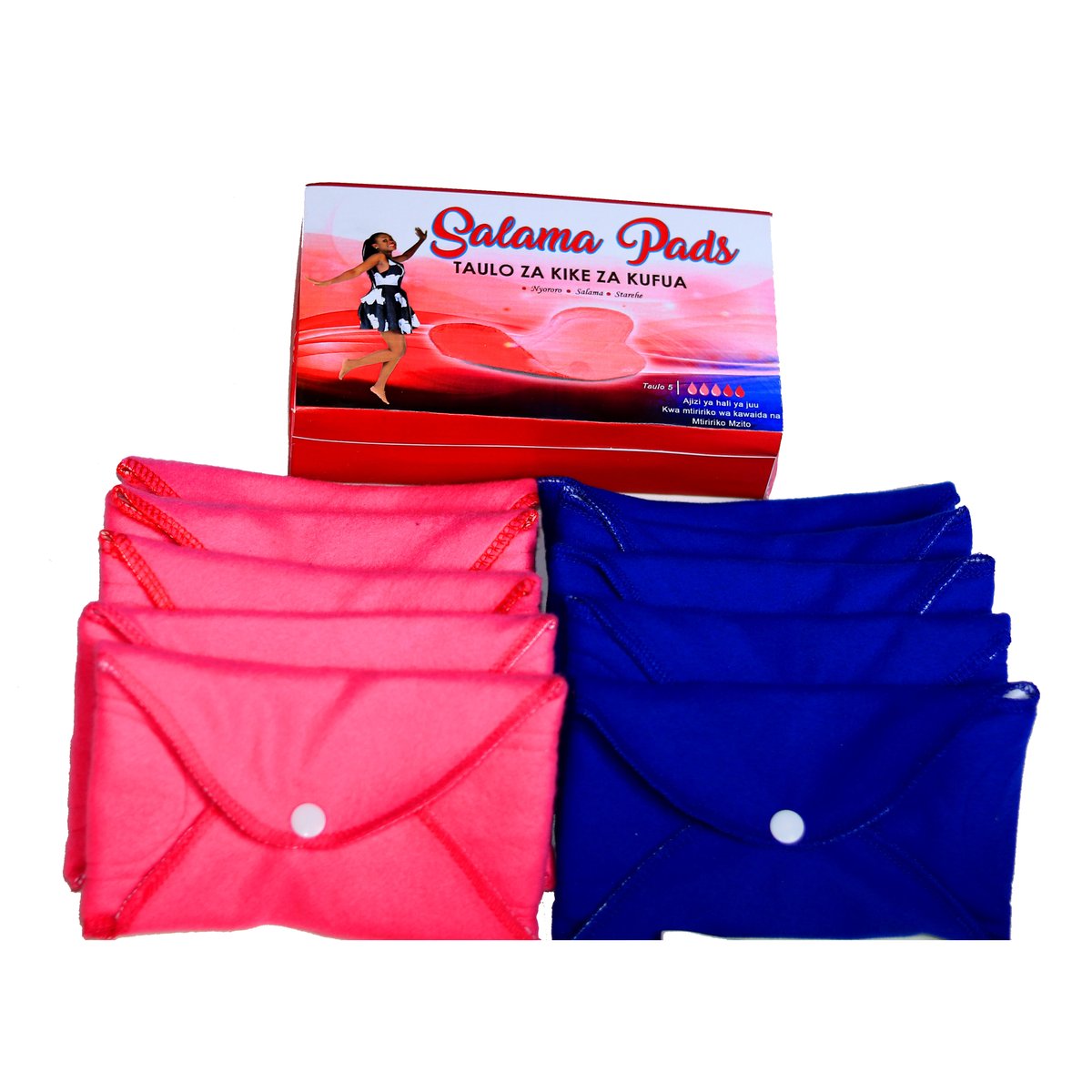 Bringing our new products  salama pads, pedi za kufua