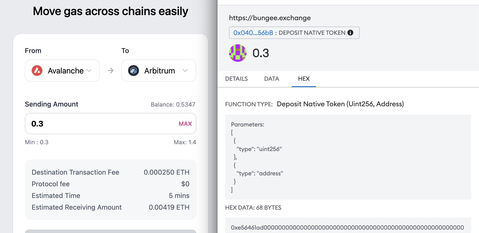 MetaMask 提示调用函数信息