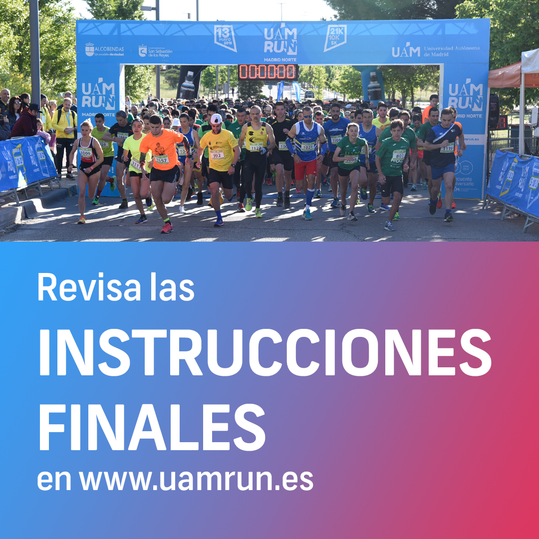 uamrun's tweet photo. ¡Se acerca la hora! Revisa tu correo para consultar el documento de "Instrucciones Finales" para corredores. También puedes consultarlo en la web: https://t.co/bqjPg2m1zh #UAMRUN https://t.co/JKhjUXd61r