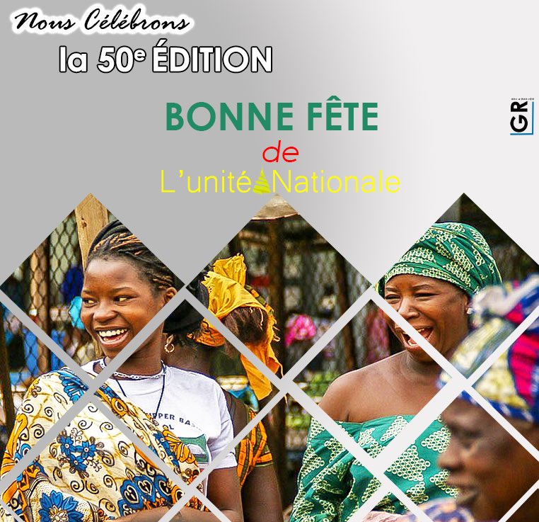 Le_Graphiste237's tweet photo. Célébrons l’unité de notre beau pays 🥳🥳
#20maj #fêtedelunité #Cameroon #unité #design #GraphicDesign https://t.co/iLADtzxbJA