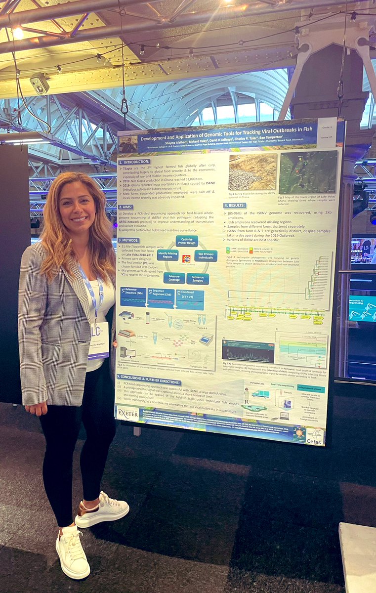 Shayma Alathari (@alatharishayma) on Twitter photo A successful day at the London Calling conference 2022. Exciting to be here in person, and meet some amazing people! <a href="/nanopore/">Oxford Nanopore</a> #Nanoporeconf <a href="/CefasGovUK/">Cefas</a> <a href="/UniofExeter/">University of Exeter</a> <a href="/UoEBiosciences/">Exeter Biosciences</a> A successful day at the London Calling conference 2022. Exciting to be here in person, and meet some amazing people! <a href="/nanopore/">Oxford Nanopore</a> #Nanoporeconf <a href="/CefasGovUK/">Cefas</a> <a href="/UniofExeter/">University of Exeter</a> <a href="/UoEBiosciences/">Exeter Biosciences</a>