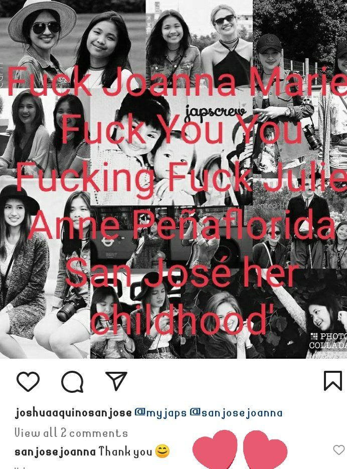 mhesmerized's tweet image. Pero wait lang.. Ang cute ni joanna sumagot sa basher hehehhe...