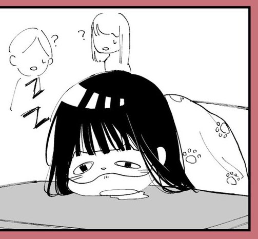 《2月14日の漫画の裏設定》
男の子は猫好き。
このブランケットとアイマスクも男の子の物ですね 