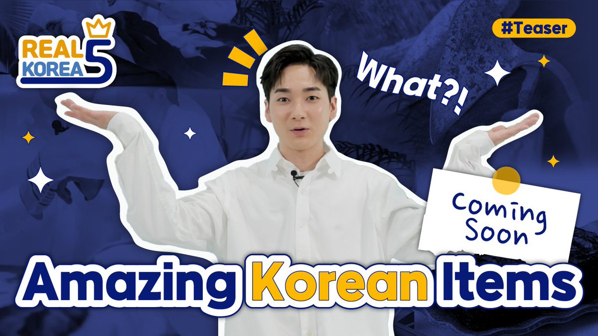 mofa_koreaz's tweet photo. (Teaser) Amazing Korean Items | REAL Korea 5 S2 Ep.1

Everything and anything you need to know about Korea!
Real Korea 5 is back with season 2!
.
.
#MOFA #KOREAZ #REALKOREA5 #KoreanProducts #KOREAN #NUEST #ARON #아론 

▶ Video : https://t.co/y6HH8uWJyE https://t.co/VxMW5kq9aB