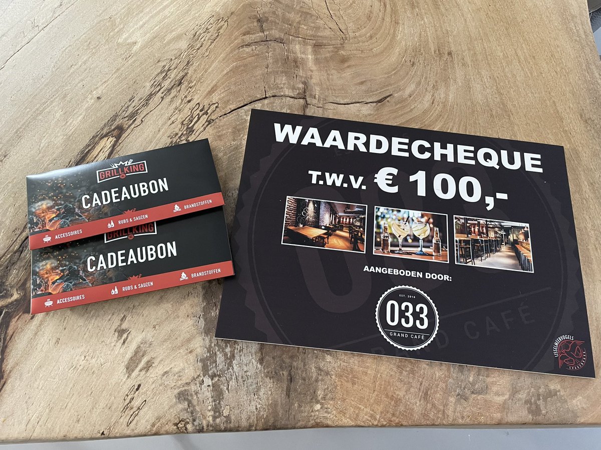 Vandaag staat de Echte mannenbingo gepland. Fijn dat we ook dit jaar weer op twee locale sponsoren kunnen rekenen!👌 #Grillking #Grandcafe033 #inloopvanaf1900uur <a href="/VVIJV/">IJsselmeervogels</a>