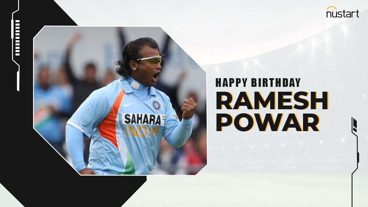 Wishing the former cricketer and coach of India\s Women\s Team - Ramesh Powar, a very happy birthday! 