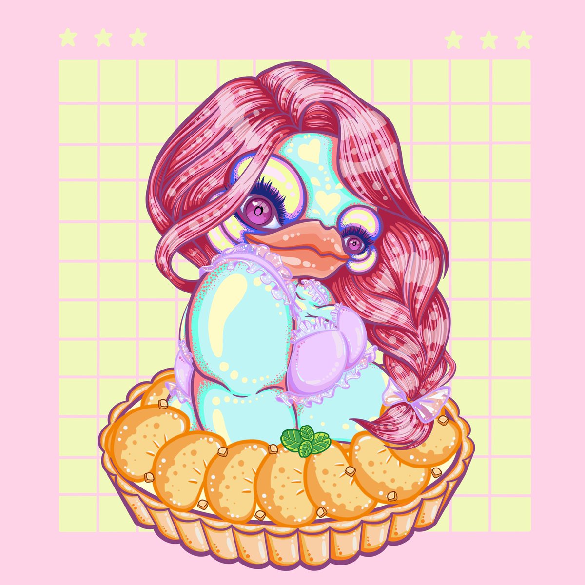 TubbygirlDesign's tweet photo. 🧁 New Drop 🧁
Collection : So Sweet 
No. orange cheese pie #008

Available now on Opensea : https://t.co/QI2dDjep89 

#nftdrop #nft #nftart #nftcommunity #nftcollection https://t.co/ONY7zugW61