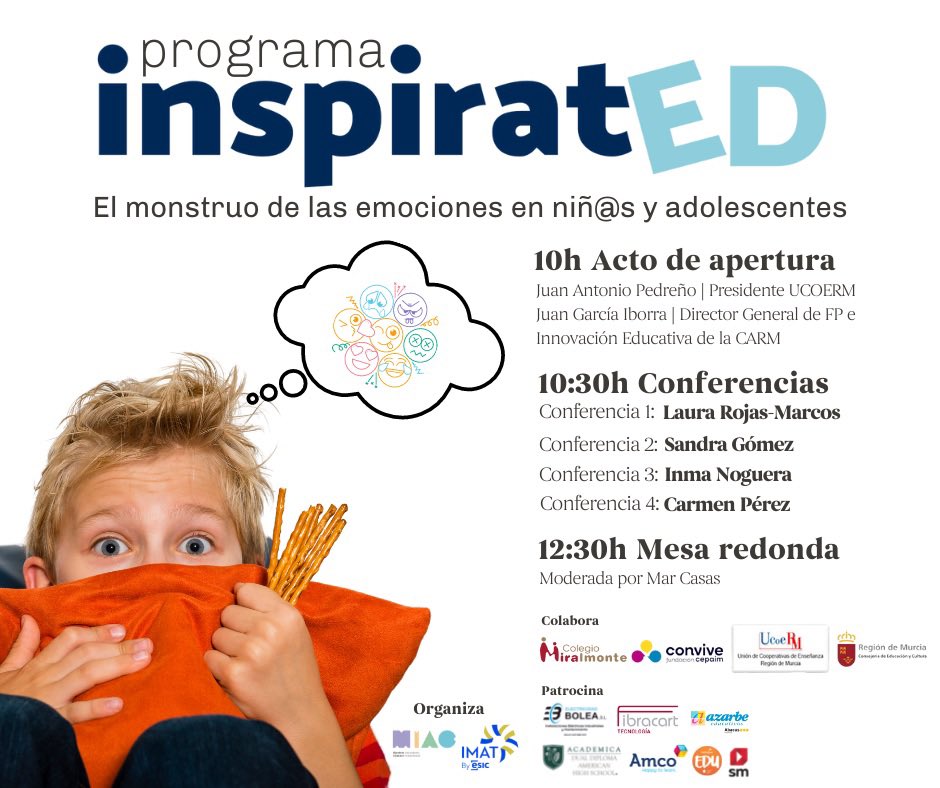 MIACeduca's tweet photo. ☀️ ¡Buenos días, Murcia!
Nos vemos mañana en 📍Cartagena, Colegio Miralmonte 👉🏼 #inspiratED
Aquí os dejamos toda la información de la jornada. ¡Hasta mañana! 😃
https://t.co/p9mFsYBTXZ https://t.co/KEXQNt8d5b