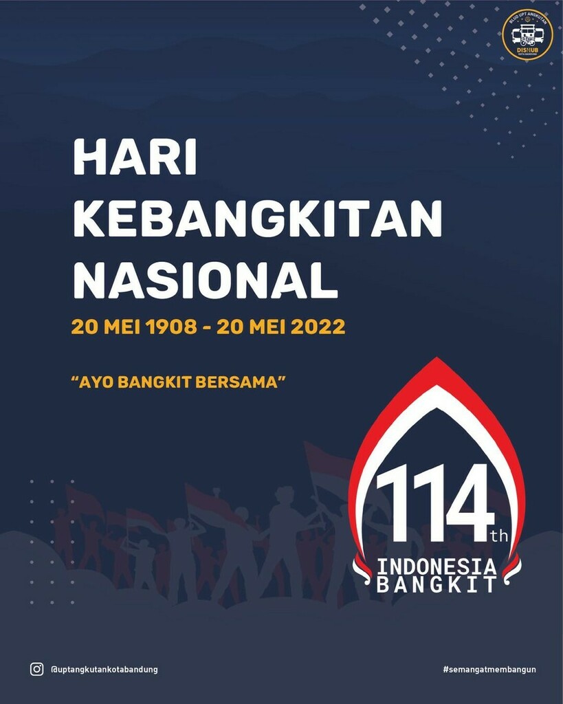 Memperingati Hari Kebangkitan Nasional ke-114 tahun 2022

“Ayo Bangkit Bersama”

#semangatmembangun

Selengkapnya : instagr.am/p/CdxJg71rYHf/