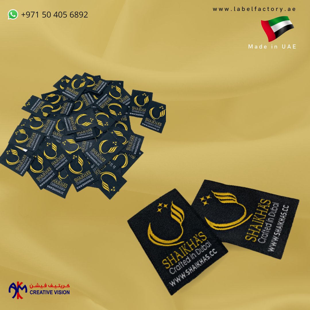creativ43583649's tweet image. Woven labels are made on a loom instead of being digitally printed. 
This type of labels long lasts &amp;amp; thus your brand is connected to your customer until it is with them. 

Contact us for personalized woven labels:
+971 50 405 6892

#wovenlabels #labels #labelfactoryuae