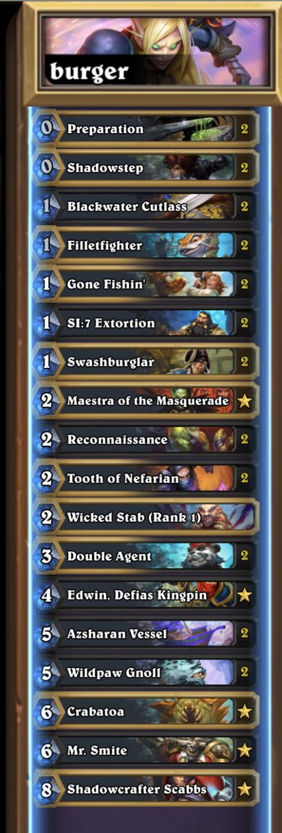 Gnoll is getting nerfed again lul.
25-8 record so far with half my losses being the mirror.

AAECAd75Awaq6wOh+QO/gATtgAT7igTYtgQMofQDvYAE9p8E958E7qAEuqQEu6QE+6UE+awEr7MEt7MEiskEAA==