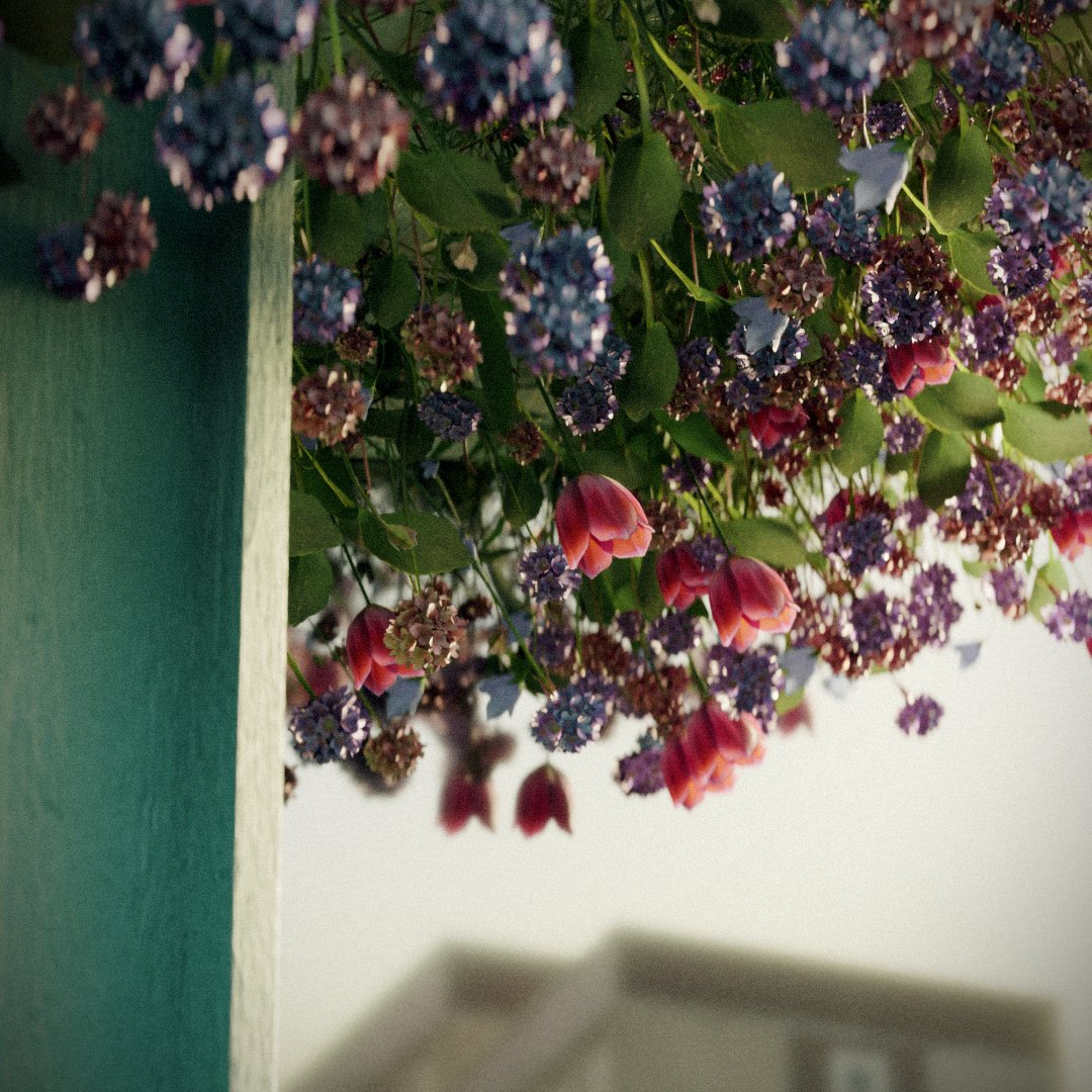 Day 9/10 Art challenge. 
Worked a lot on the post process to get a more photorealistic look. Did it work? Lemme know 🌿
#b3d #Blender3d #blendercommunity