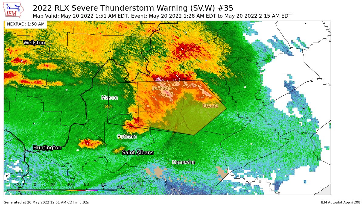 Dynamic Weather Agency LLC. Ohio on Twitter "RLX continues Severe