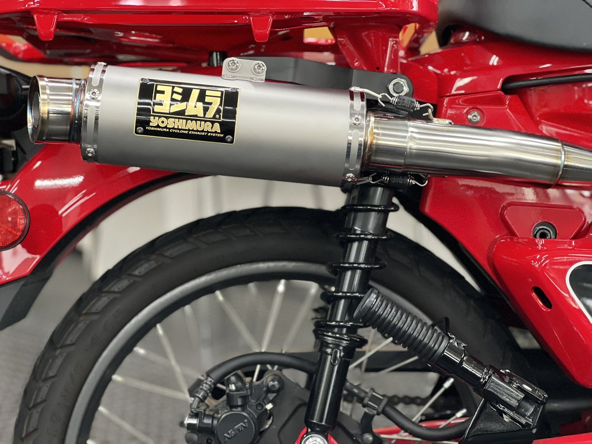 NMOTO0901's tweet photo. 【CT125 ハンターカブ】#ヨシムラマフラー サウンド https://t.co/O1gH8Xh6j9 @YouTubeより
#CT125
#ハンターカブ
#ホンダバイク
#バイク好きと繋がりたい
#バイク乗りと繋がりたい https://t.co/1HDCZm25e7