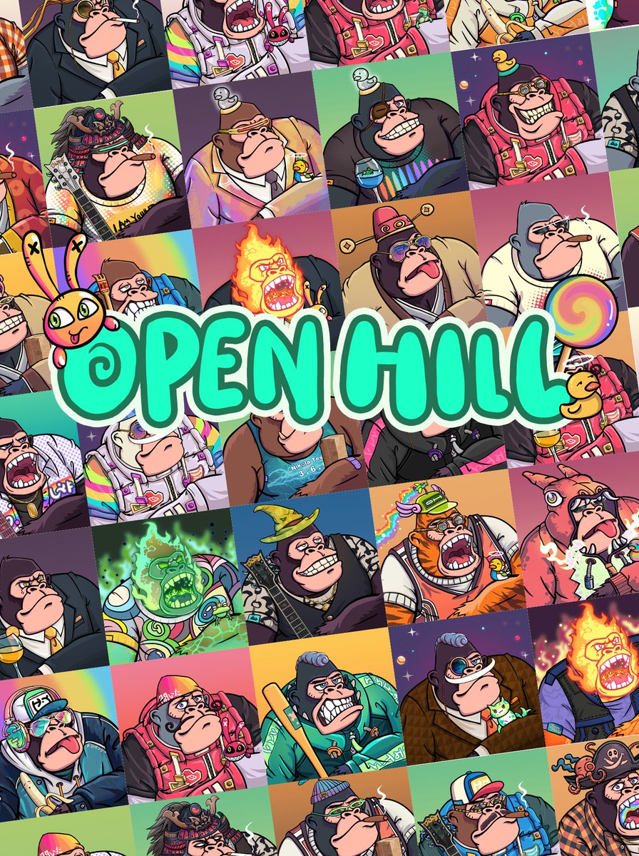 OPENHILL_NFT's tweet photo. Uploaded to 3999 sheets, the world is about to open
#openhill #NFT #NFTs #nftart #OpenSeaNFT #NFTartwork #NFTArts https://t.co/N6vQBfJpL6