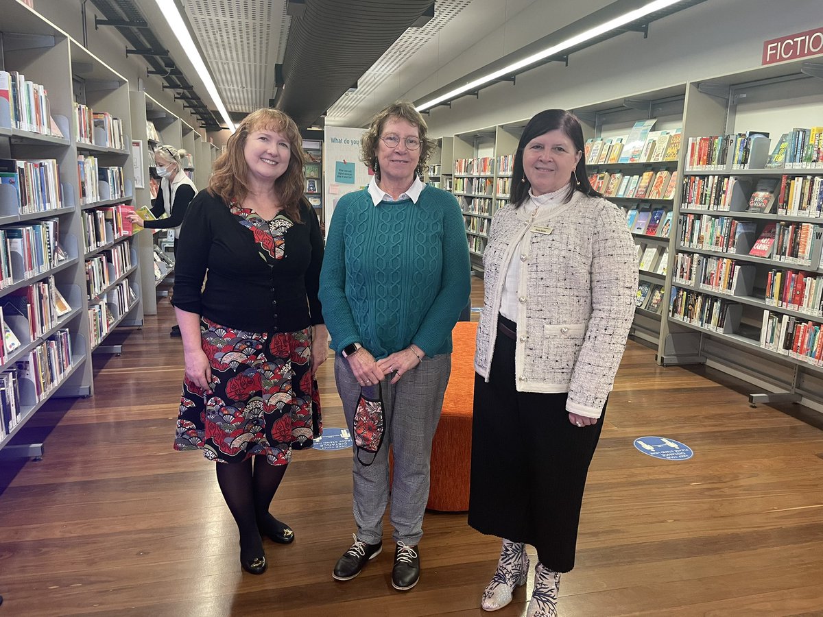 Kingston Library tour today #librariesact