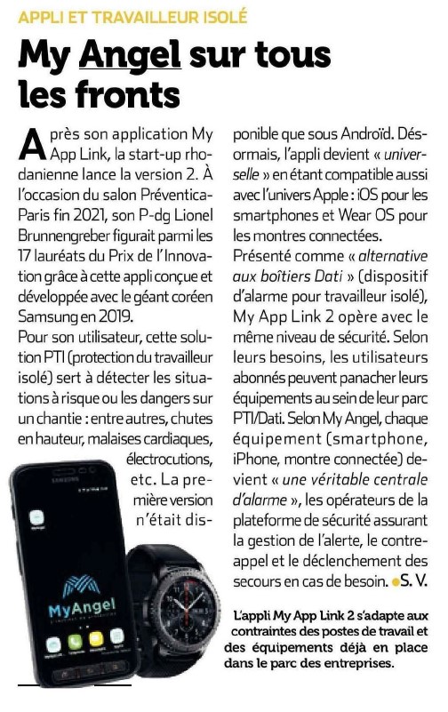 📰 Zepros Metiers Quo parle de My App Link version 2 de My Angel ! A lire ici ⬇️

#Prevention #Securite #SanteAuTravail #PTI #DATI