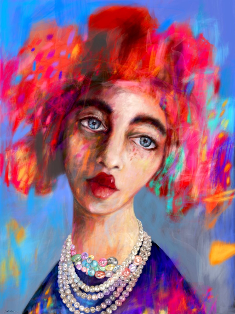 GN #nftfam #lionsden
I just dropped a brand new collection inspired by 1950's and 1960's porcelain dolls called "Dolls Alive" on <a href="/opensea/">OpenSea</a> 
 100% hand drawn, 14 hours of work
 No AI, no Photoshop effects
Doll #01 is minted and listed for 0.15 $ETH opensea.io/assets/ethereu… #NFTdrop