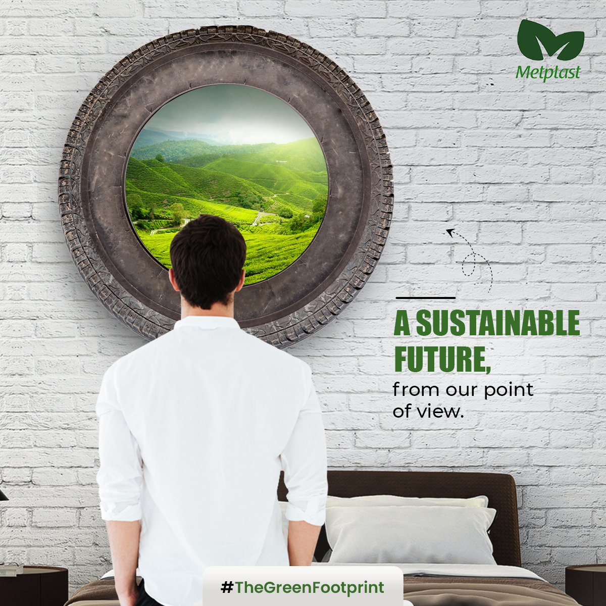MetplastTrading's tweet photo. If we can visualize it, we can achieve it! Let’s look at our future with a brand-new perspective and #recycle as many end-of-life tyres as we can on the way.

#Metplast #TheGreenFootprint #Recycling #ScrapTyres  #SustainableFuture #ReduceReuseRecycle https://t.co/drDWlBtZGQ