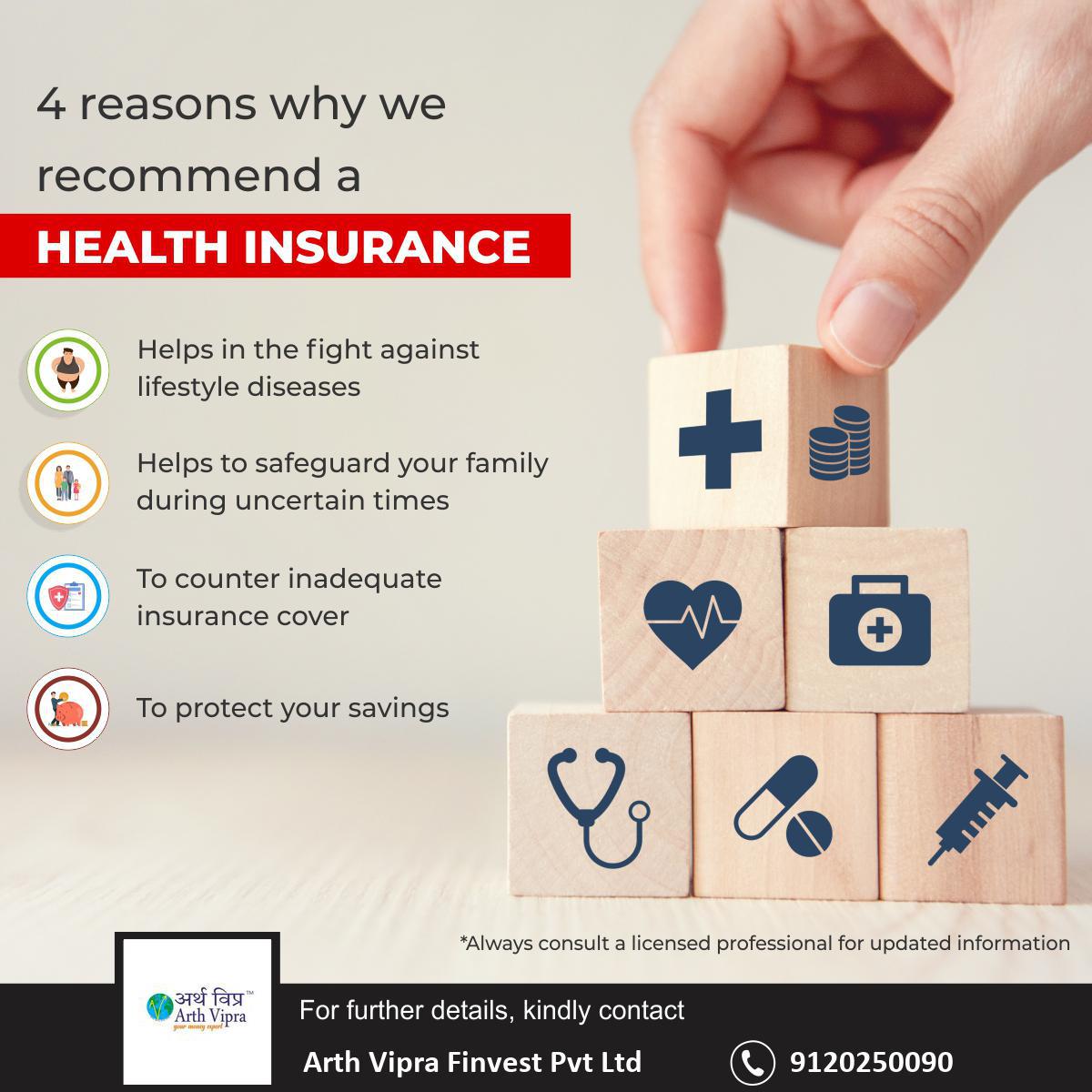 ArthVipra's tweet photo. Still on the fence about getting a health insurance policy? Here are 4 reasons we think you should get a health insurance policy for yourself and your loved ones!

#healthinsurance #healthylifestyle #health #healthyliving #healthinsuranceagent #healthcoach #healthandwellness https://t.co/EdJteyk9vy
