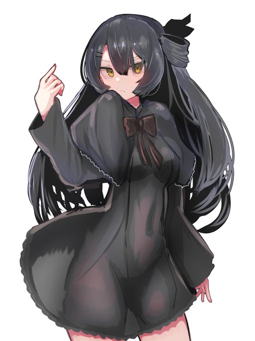 厚塗り練習兼ねて自PCの立ち絵生やした 