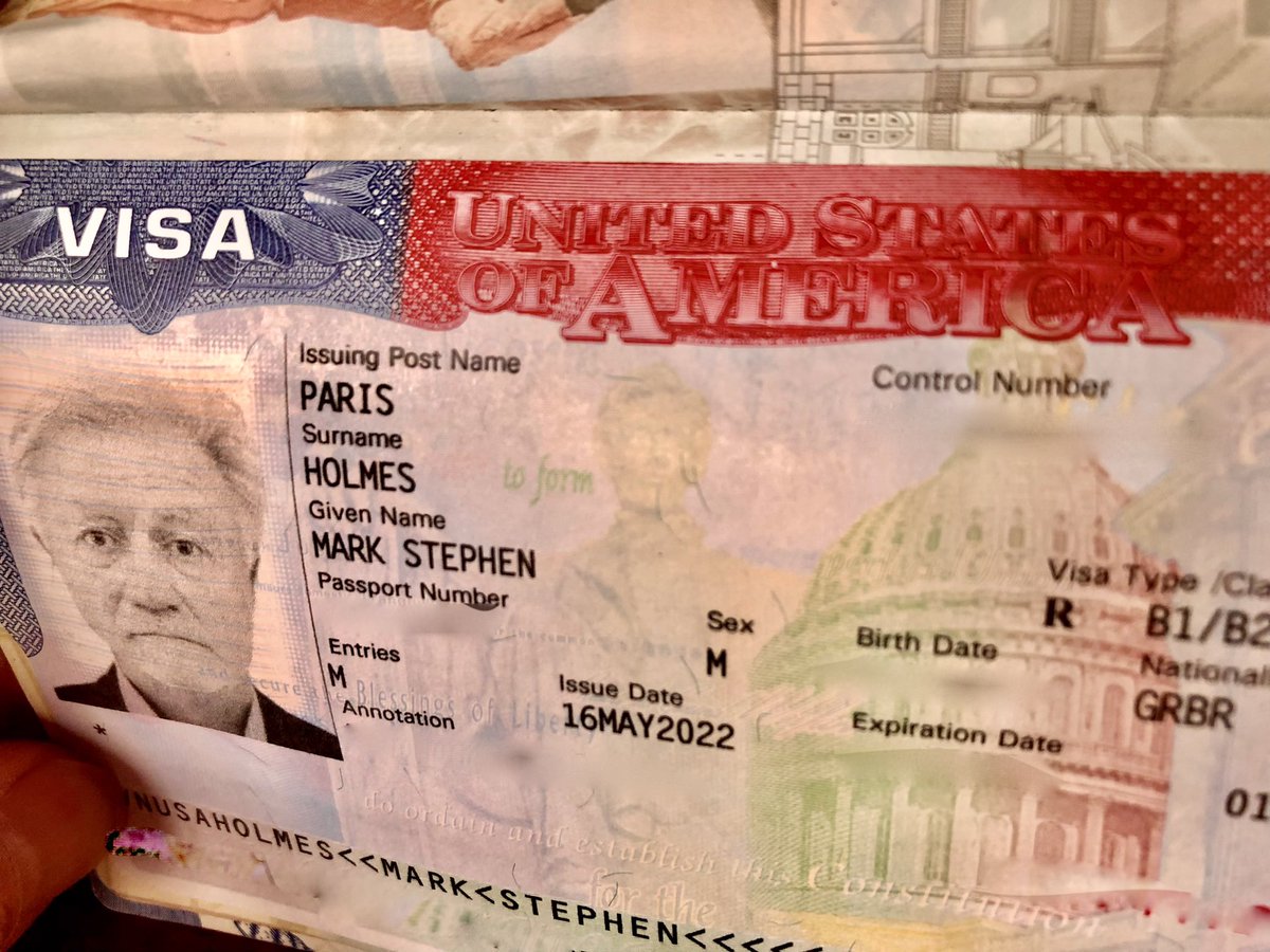 Hoist the Star-Spangled Banner ! Four years after being refused entry, just because I rode through Iran, they are going to allow me back in again.