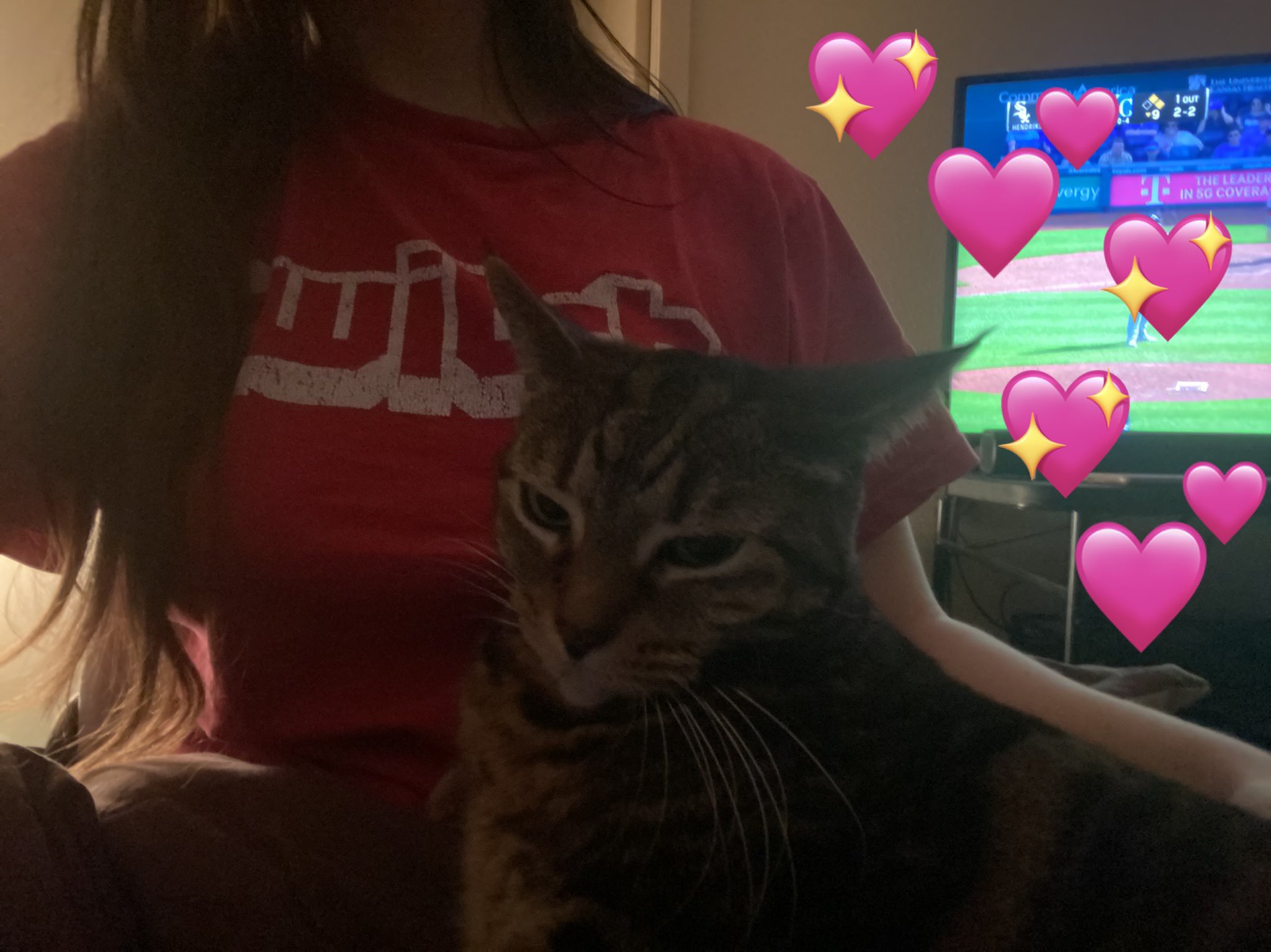 Sylvee 🎀 on Twitter: "Watching the game with this baby on my lap she’s