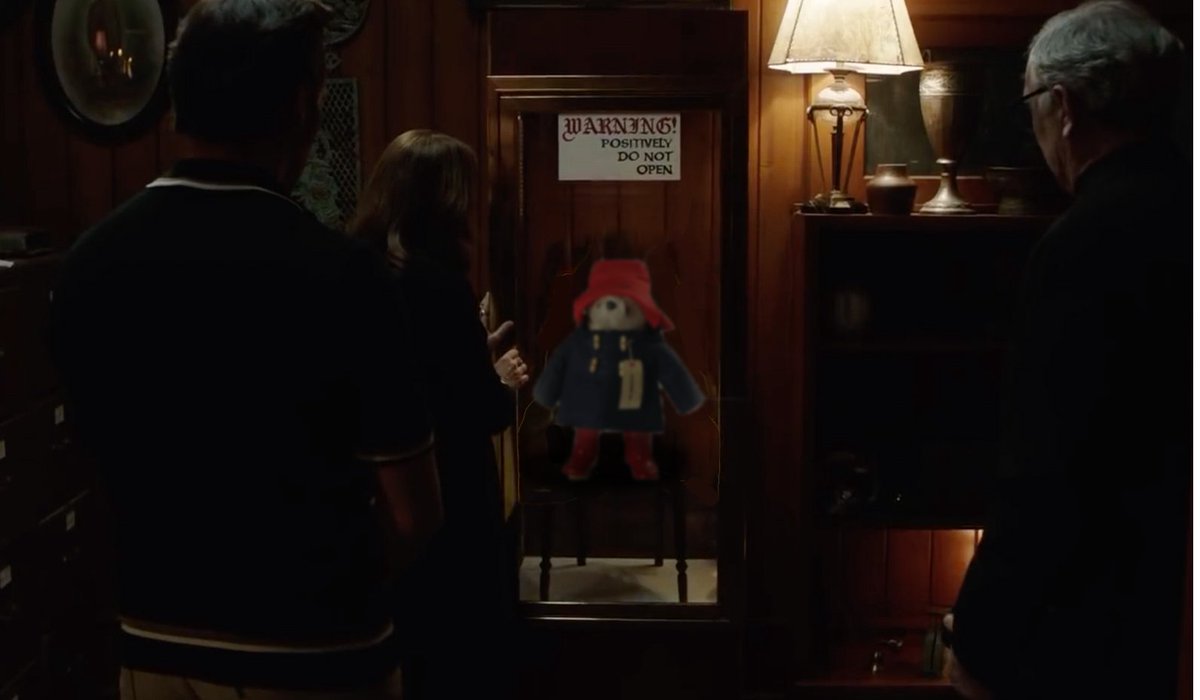 jaythechou's tweet photo. I Photoshop @paddingtonbear into a movie or show until I forget: Day 437 https://t.co/ZvXbOZjUIf
