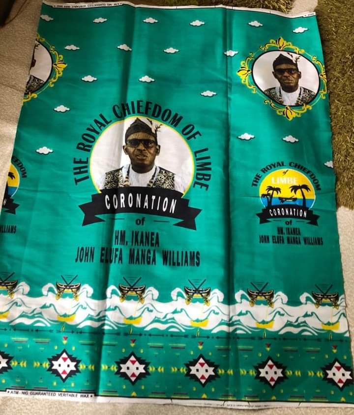 LimbeChiefdom's tweet photo. Coronation of the #TraditionalRuler of #Limbe
CORONATION FABRIC IS OUT

PRICE: 10,000 frs

Available Now at the Royal Palace in Limbe.

ORDERS: 677414031/698895903/679316144

Official Coronation Ceremony: 8-12 June, 2022

#LimbeCoronation https://t.co/4SKBbSl082
