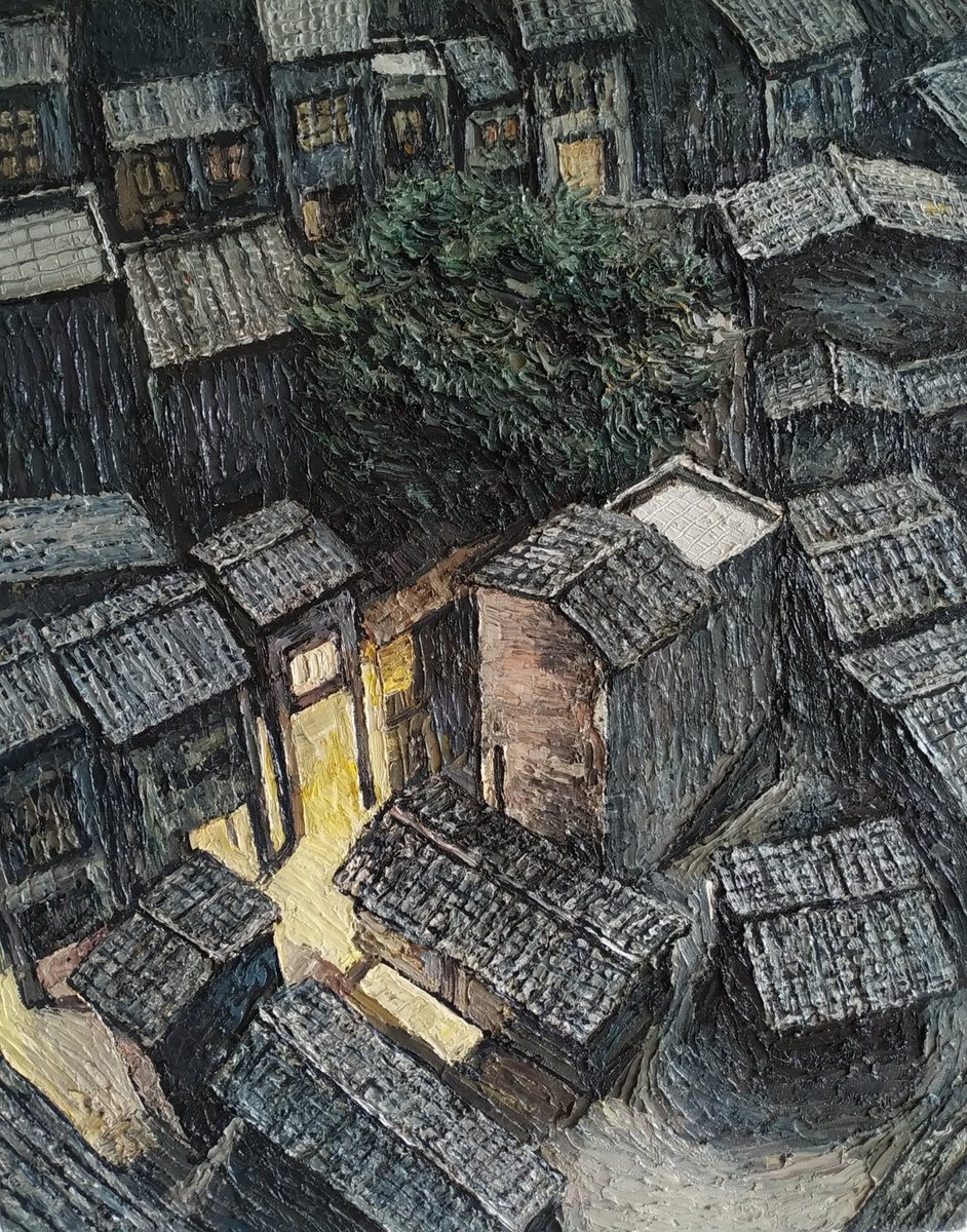 0xadai's tweet photo. 【空投福利】
支持国产，中国原创油画作家罗老师发布的NFT，有光的假城，个人非常喜欢。

🌈抽10个粉丝直接空投‼️

1⃣关注 @Chao_NFT @guilang8 @joinsui 
2⃣❤ &amp; 转发
3⃣电报https://t.co/EfyoPP201C…
评论留马蹄地址

#NFT #NFTs #NFTdrop #NFTGiveaway https://t.co/d5tCjxCuOm
