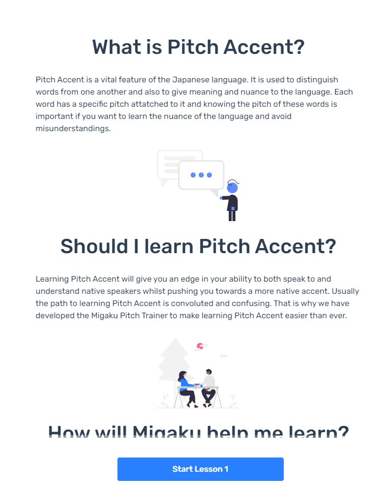 MigakuOfficial's tweet photo. The Migaku Pitch Trainer is finally ready for Alpha release! You can find out more about it and how you can start using it today in this public Patreon post:
https://t.co/ymWADVUbKN https://t.co/xmNcMDOgnB