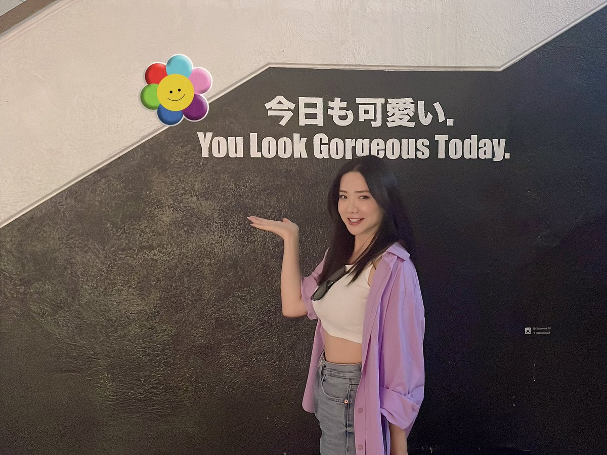 Having fun in little Tokyo tonight!