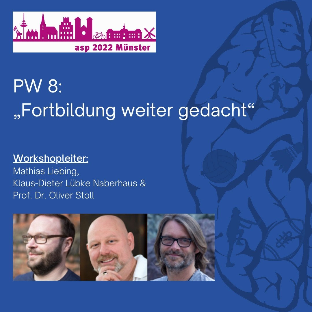 2022asp's tweet photo. 4 weitere hochinteressante Praxisworkshops werden am Freitag, dem 17.06.22 angeboten. Diese liefern sicherlich gute Gesprächsthemen für das Conference Dinner.
#Praxisworkshop #aspmuenster #asp2022 #sportpsychologie https://t.co/DNbgyLc6Xj