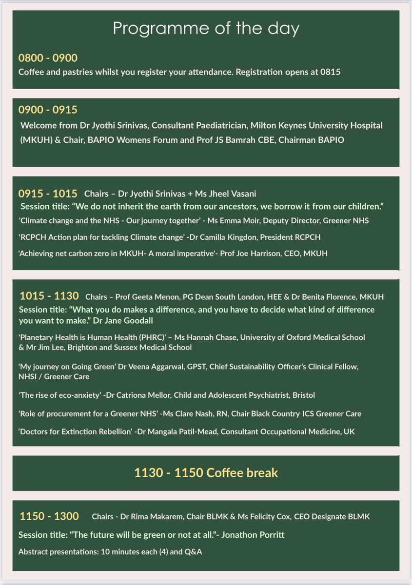 JS Bamrah CBE (@jsbamrah) on Twitter photo Look forward to #climatechange and Health Inequalities conference hosted by <a href="/BapioWF/">BAPIO Women's Forum</a> <a href="/MKHospital/">Milton Keynes University Hospital NHS FT</a>
More important, let’s work on a collective action plan <a href="/RameshMehta15/">Ramesh Mehta CBE</a> <a href="/PaedED/">Jyothi Srinivas 💙</a>
<a href="/gmenon1423/">GEETA MENON</a>
<a href="/CamillaKingdon/">Camilla Kingdon</a> <a href="/RCPCHtweets/">RCPCH</a>
<a href="/JoeHMK/">Joe Harrison</a> @NHS_HealthEdEng <a href="/BAPIOUK/">BAPIO</a> Look forward to #climatechange and Health Inequalities conference hosted by <a href="/BapioWF/">BAPIO Women's Forum</a> <a href="/MKHospital/">Milton Keynes University Hospital NHS FT</a>
More important, let’s work on a collective action plan <a href="/RameshMehta15/">Ramesh Mehta CBE</a> <a href="/PaedED/">Jyothi Srinivas 💙</a>
<a href="/gmenon1423/">GEETA MENON</a>
<a href="/CamillaKingdon/">Camilla Kingdon</a> <a href="/RCPCHtweets/">RCPCH</a>
<a href="/JoeHMK/">Joe Harrison</a> @NHS_HealthEdEng <a href="/BAPIOUK/">BAPIO</a>